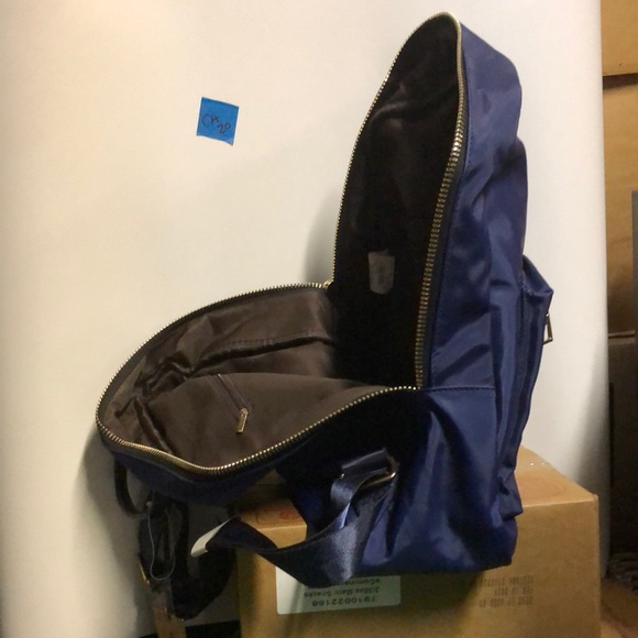 #1795. CA20 Hello 3am NWT Blue Backpack 3 inside pockets - Picture 9 of 9